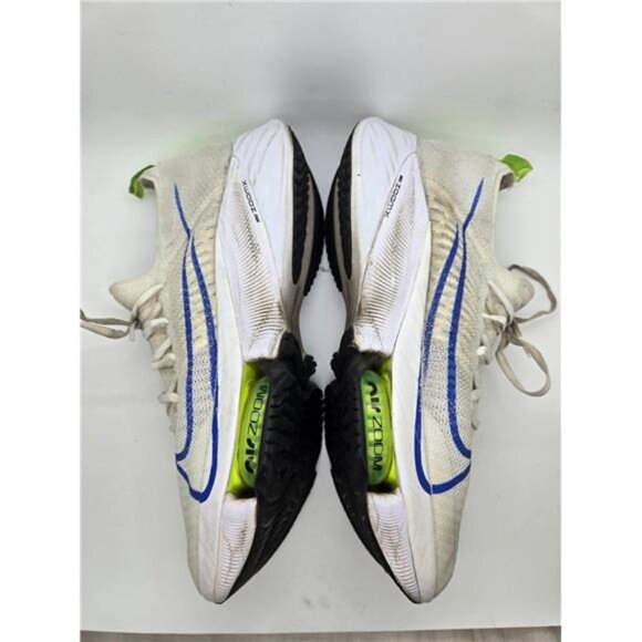 Nike Air Zoom Tempo Next% Flyknit Shoes Mens 9.5 White Running Athletic Sneakers main image 4